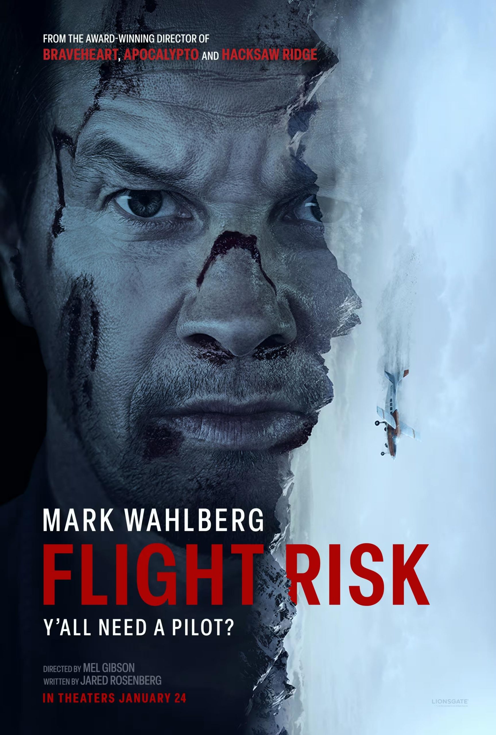 หนังเรื่อง Flight Risk (2025) นรกยึดไฟลต์ (พากย์ไทย)